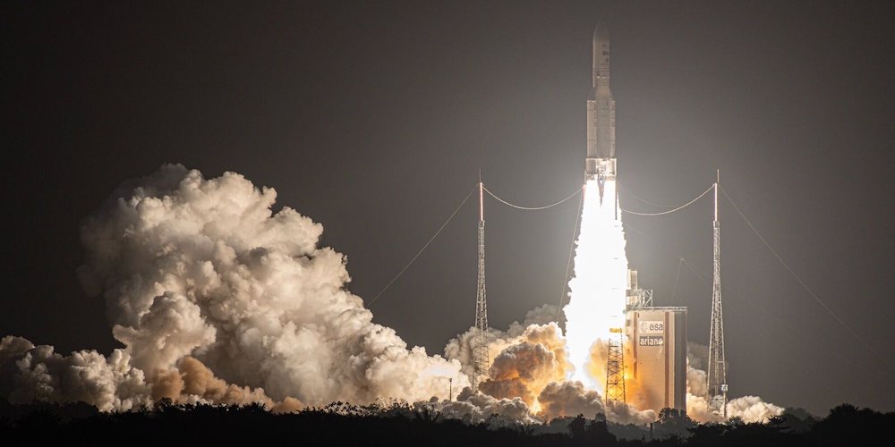 Lancering van de 250ste Ariane 5.