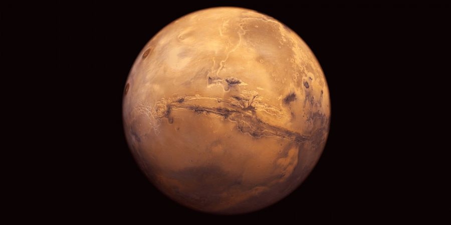 de planeet Mars