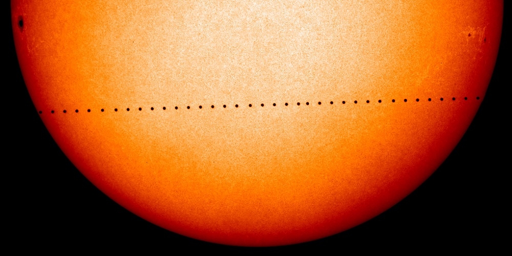 Een foto van een Mercuriusovergang in 2006