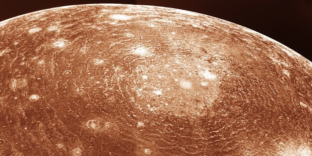 De Jupitermaan Callisto