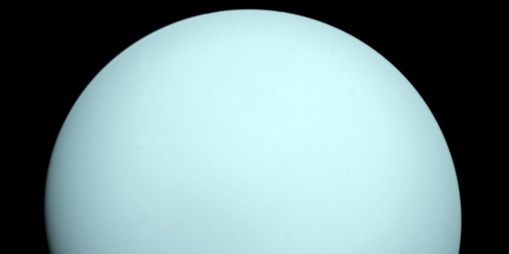 De planeet Uranus