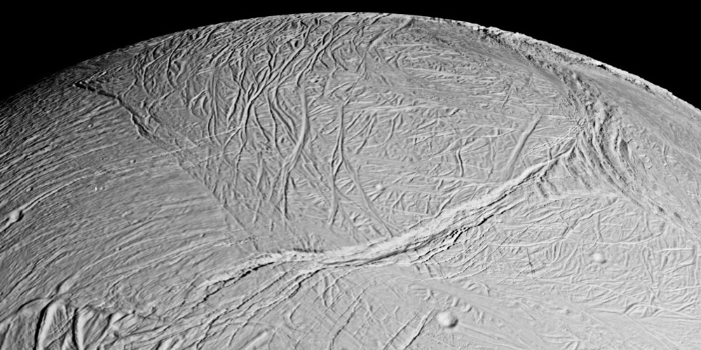De Saturnusmaan Enceladus